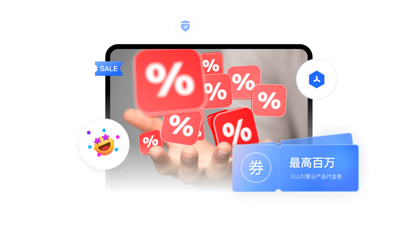 百万云券补贴